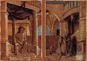 diptych with christ and the mater dolorosa